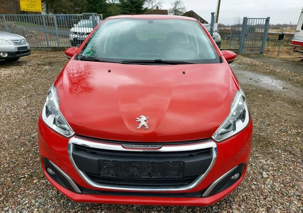 Peugeot 208 cena 27900 przebieg: 172044, rok produkcji 2016 z Wieluń małe 277